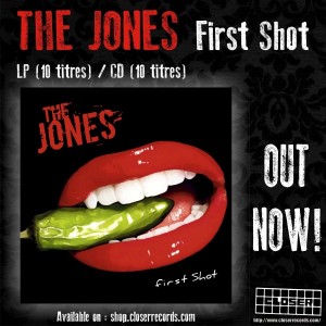 THE JONES OUT NOW